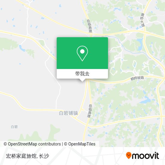 宏桥家庭旅馆地图