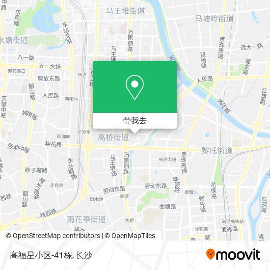 高福星小区-41栋地图