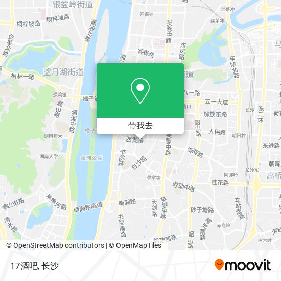 17酒吧地图