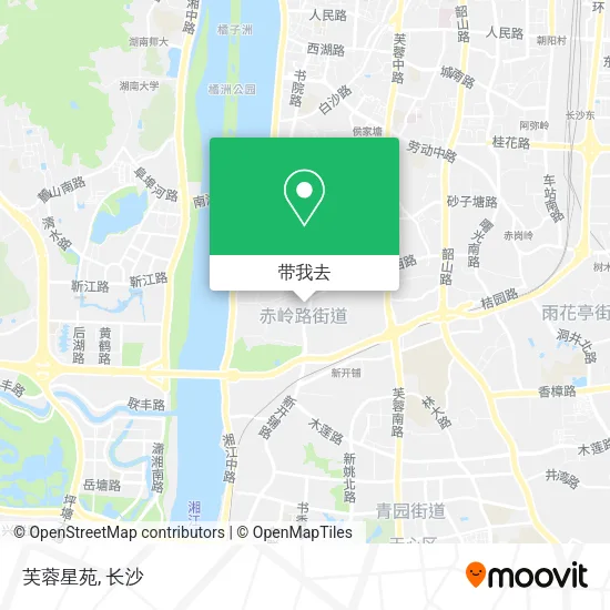 芙蓉星苑地图