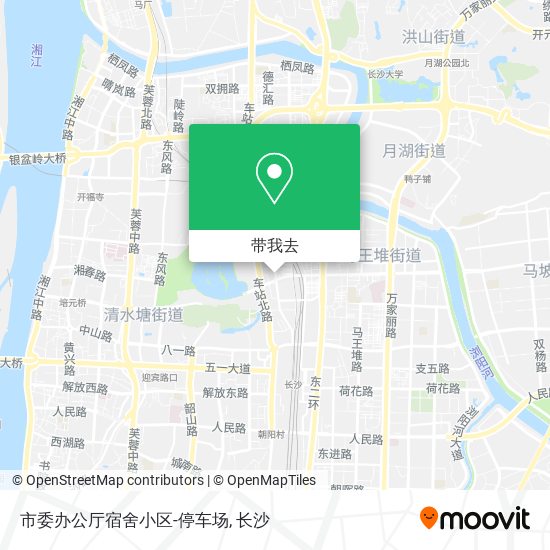 市委办公厅宿舍小区-停车场地图