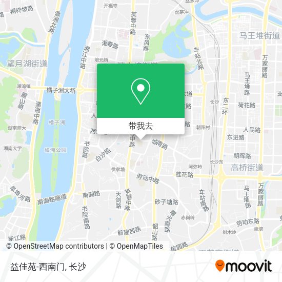 益佳苑-西南门地图