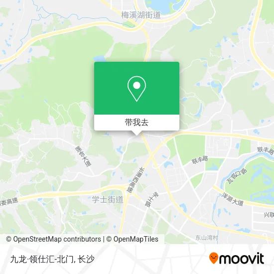九龙·领仕汇-北门地图