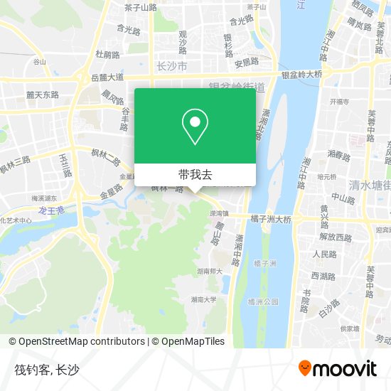 筏钓客地图