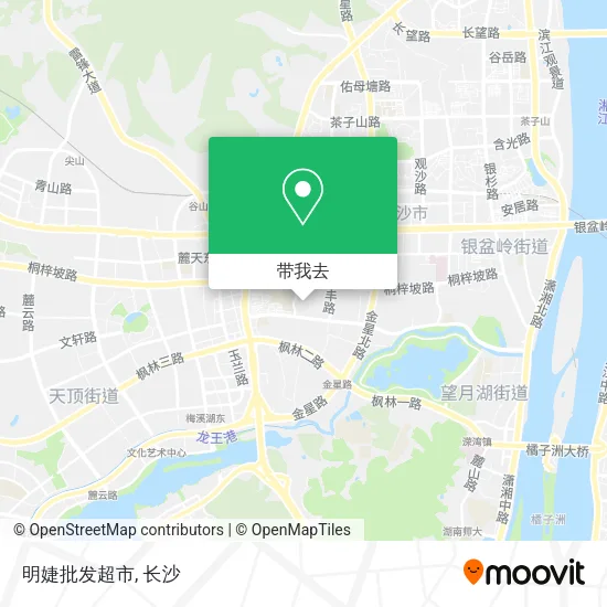 明婕批发超市地图