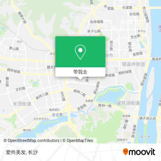 爱尚美发地图