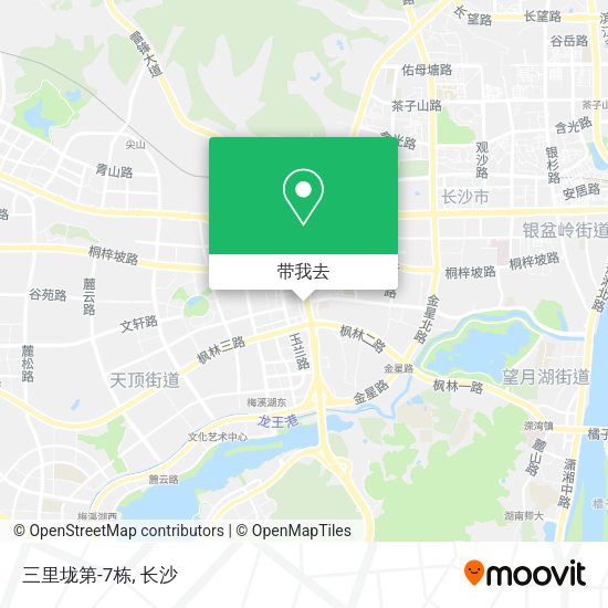三里垅第-7栋地图