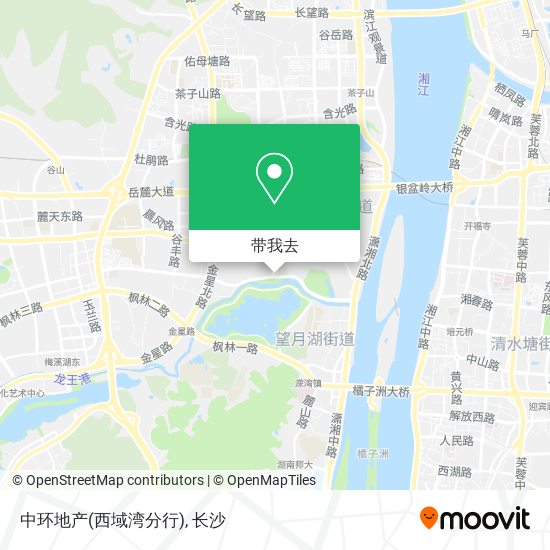 中环地产(西域湾分行)地图