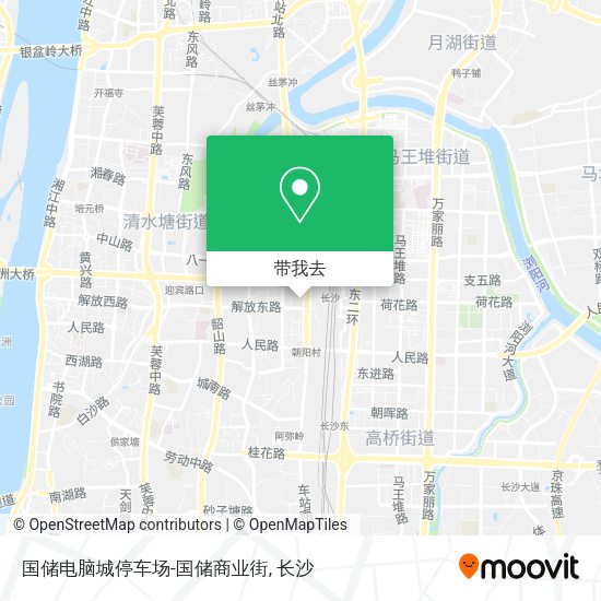 国储电脑城停车场-国储商业街地图