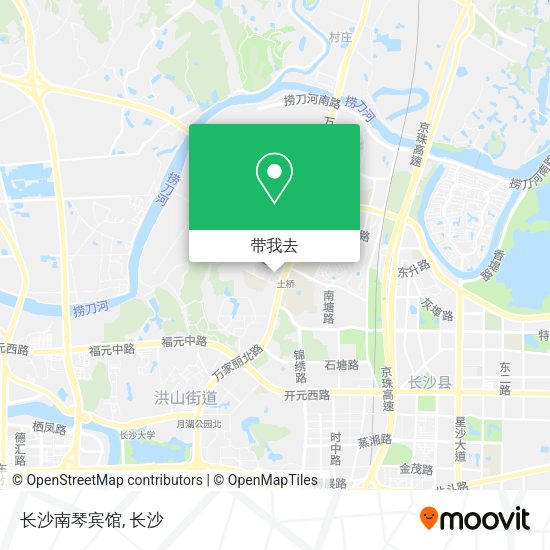 长沙南琴宾馆地图
