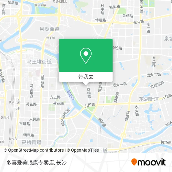 多喜爱美眠康专卖店地图