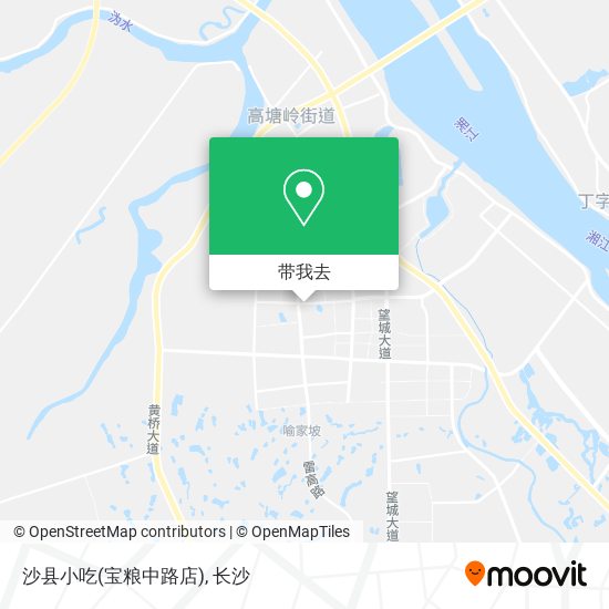 沙县小吃(宝粮中路店)地图