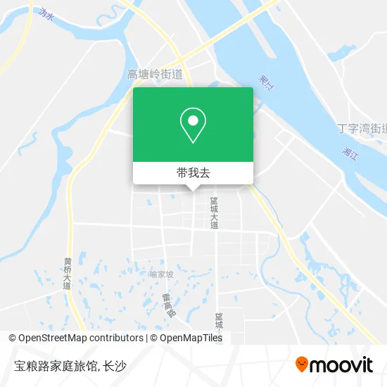 宝粮路家庭旅馆地图