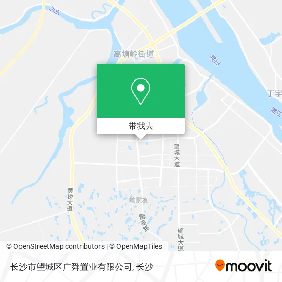 长沙市望城区广舜置业有限公司地图