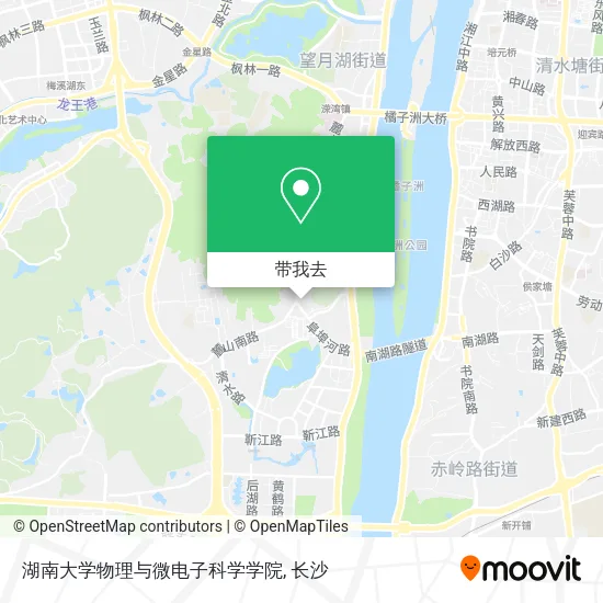 湖南大学物理与微电子科学学院地图