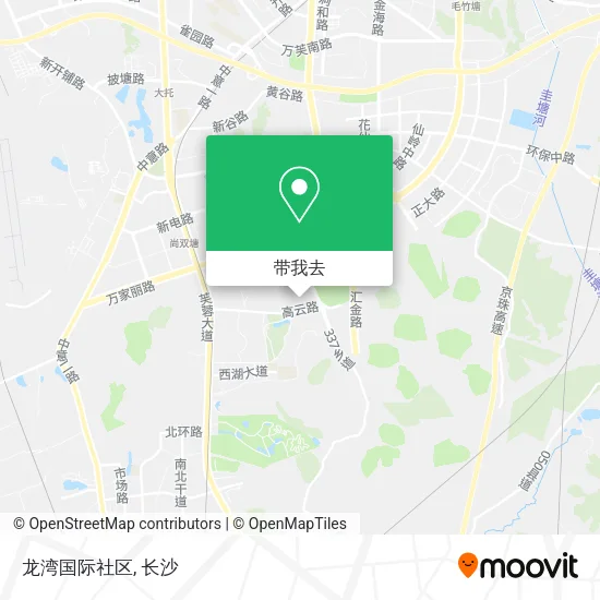 龙湾国际社区地图