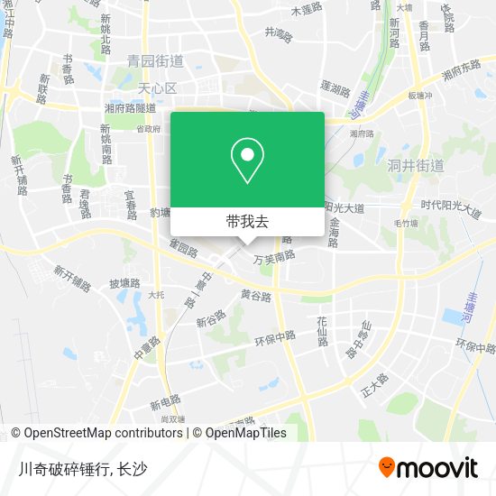 川奇破碎锤行地图