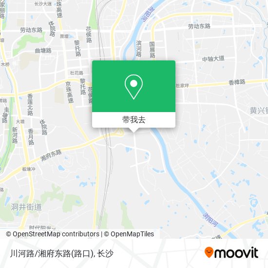 川河路/湘府东路(路口)地图