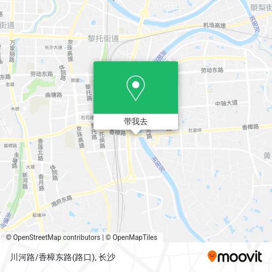 川河路/香樟东路(路口)地图
