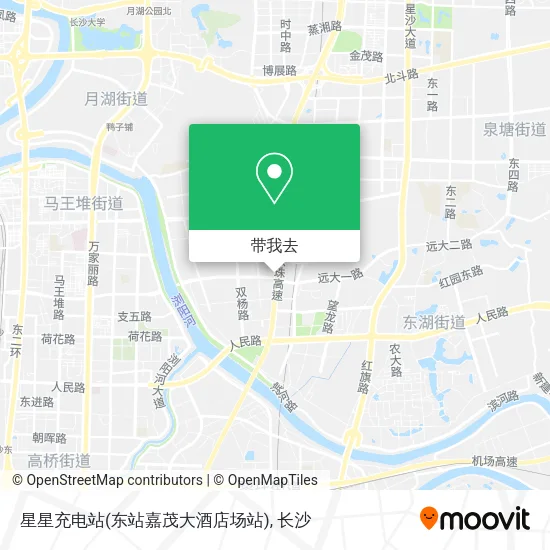 星星充电站(东站嘉茂大酒店场站)地图