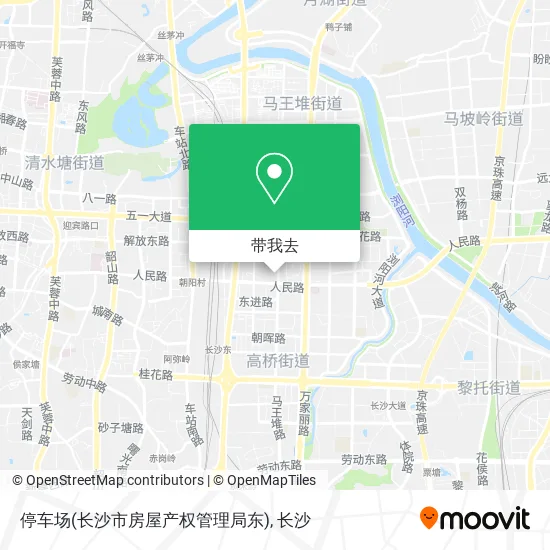 停车场(长沙市房屋产权管理局东)地图
