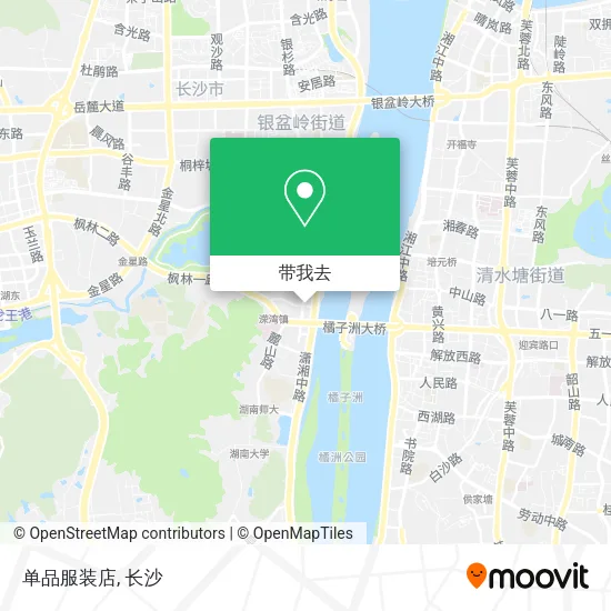 单品服装店地图
