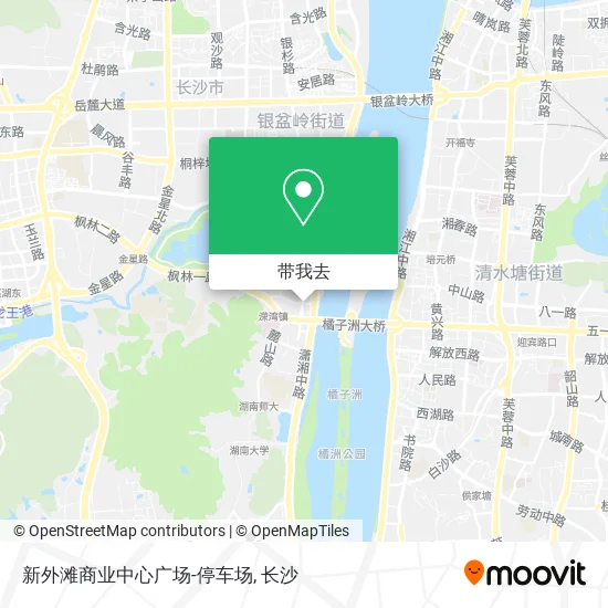 新外滩商业中心广场-停车场地图