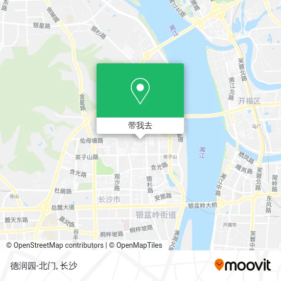 德润园-北门地图