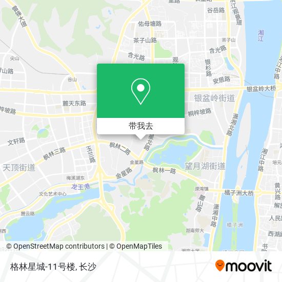 格林星城-11号楼地图