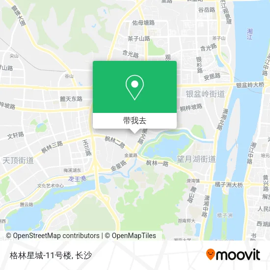格林星城-11号楼地图