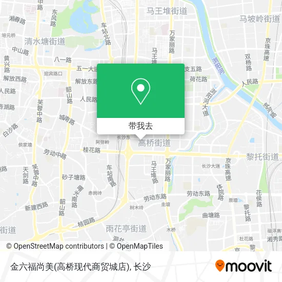 金六福尚美(高桥现代商贸城店)地图