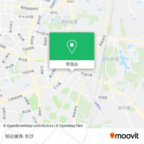 朝运健身地图