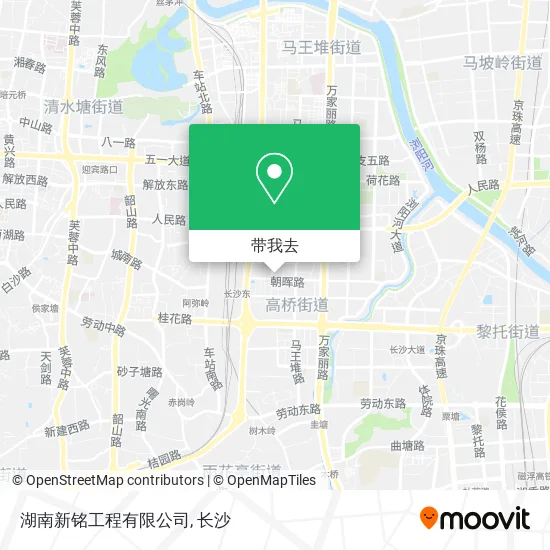 湖南新铭工程有限公司地图