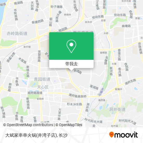 大斌家串串火锅(井湾子店)地图