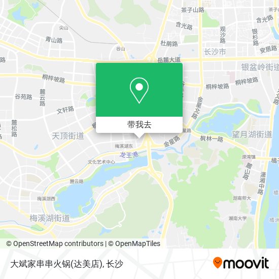 大斌家串串火锅(达美店)地图