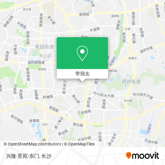 兴隆·景苑-东门地图