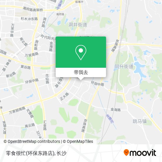 零食很忙(环保东路店)地图