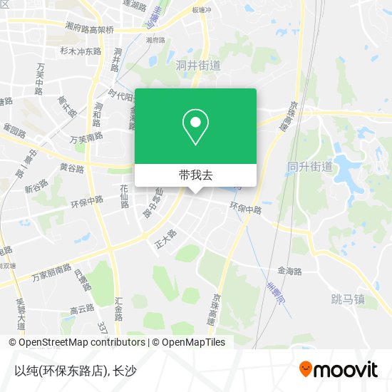 以纯(环保东路店)地图