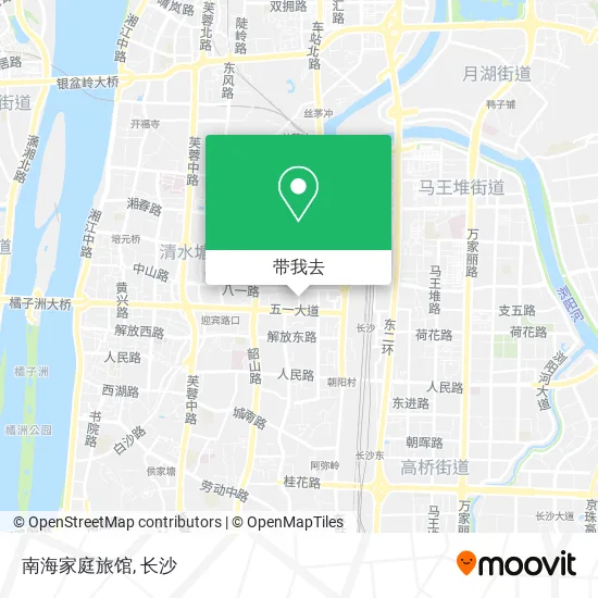 南海家庭旅馆地图