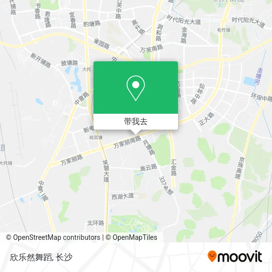 欣乐然舞蹈地图