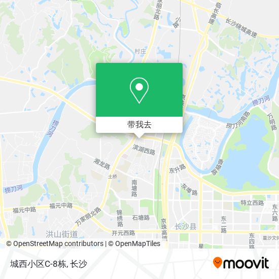 城西小区C-8栋地图