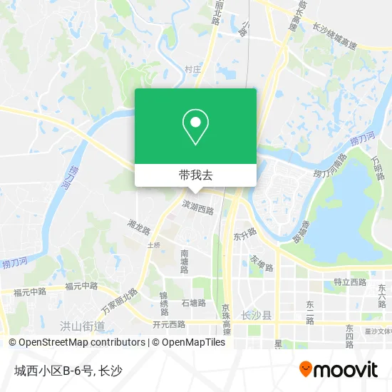 城西小区B-6号地图