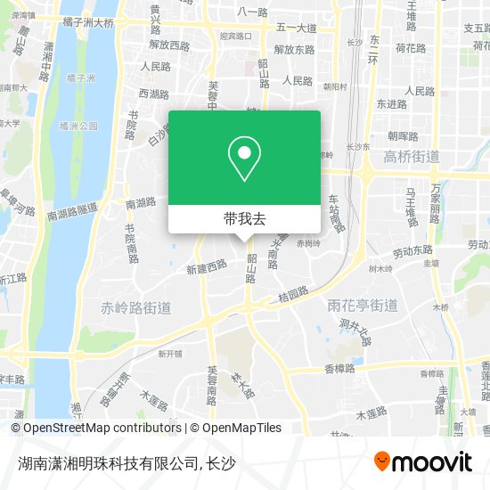 湖南潇湘明珠科技有限公司地图