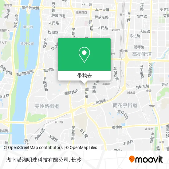 湖南潇湘明珠科技有限公司地图
