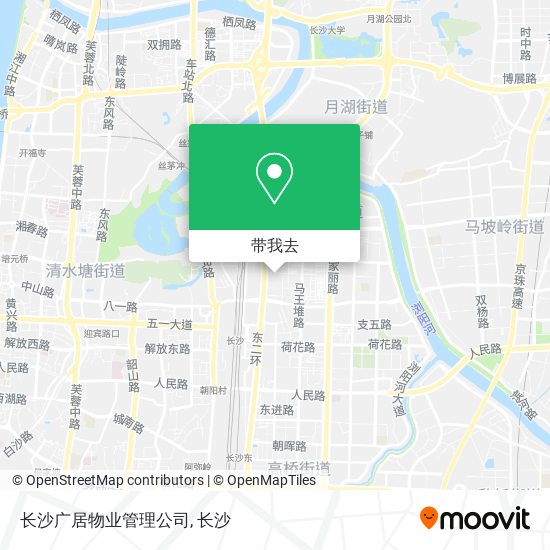 长沙广居物业管理公司地图