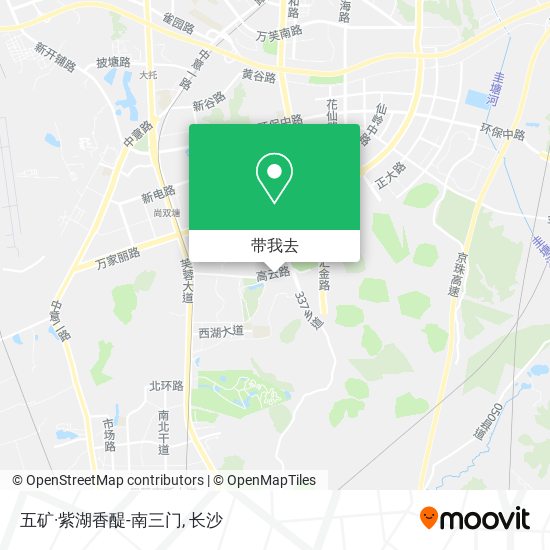 五矿·紫湖香醍-南三门地图