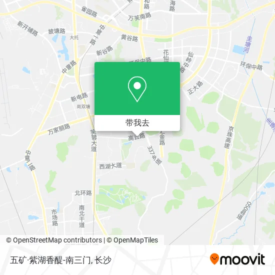 五矿·紫湖香醍-南三门地图