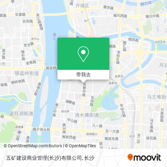 五矿建设商业管理(长沙)有限公司地图