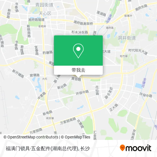 福满门锁具·五金配件(湖南总代理)地图