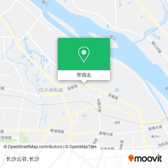 长沙云谷地图
